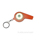 Pocket Emergency Whistle Keychain Lampe de poche